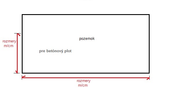 rozmery pre betonove ploty rozmery pre betonove ploty