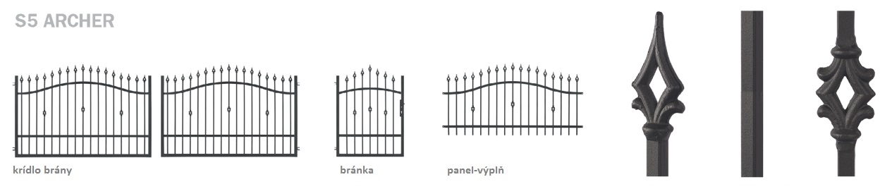 Drewbet STEEL -kovové brány a výplne Drewbet STEEL -kovové brány a výplne