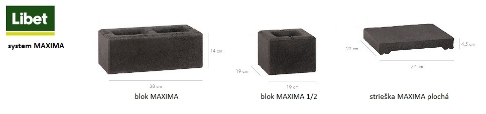 plotove tvarnice bloky hladke Libet MAXIMA