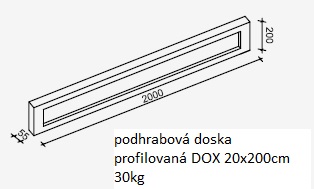 podhrabova doska betonova